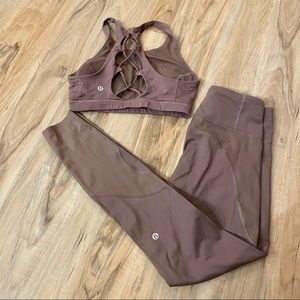 Lululemon Nulux Set Sz 4 Lavender color